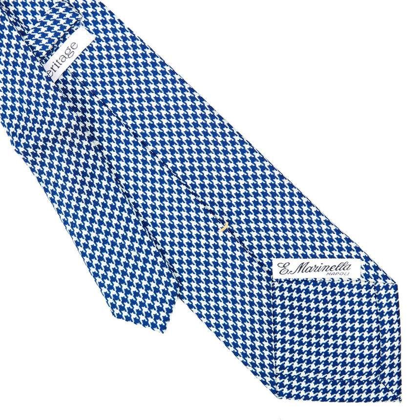 CRAVATTA SARTORIALE EXTRA LONG IN SETA BLU