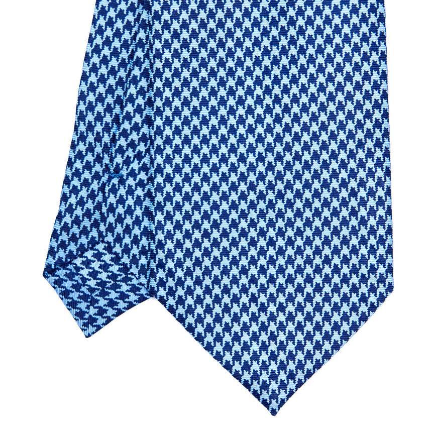 CRAVATTA SARTORIALE EXTRA LONG IN SETA BLU