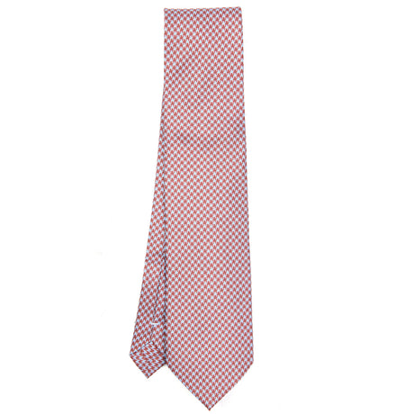 BROWN EXTRA LONG SILK TIE