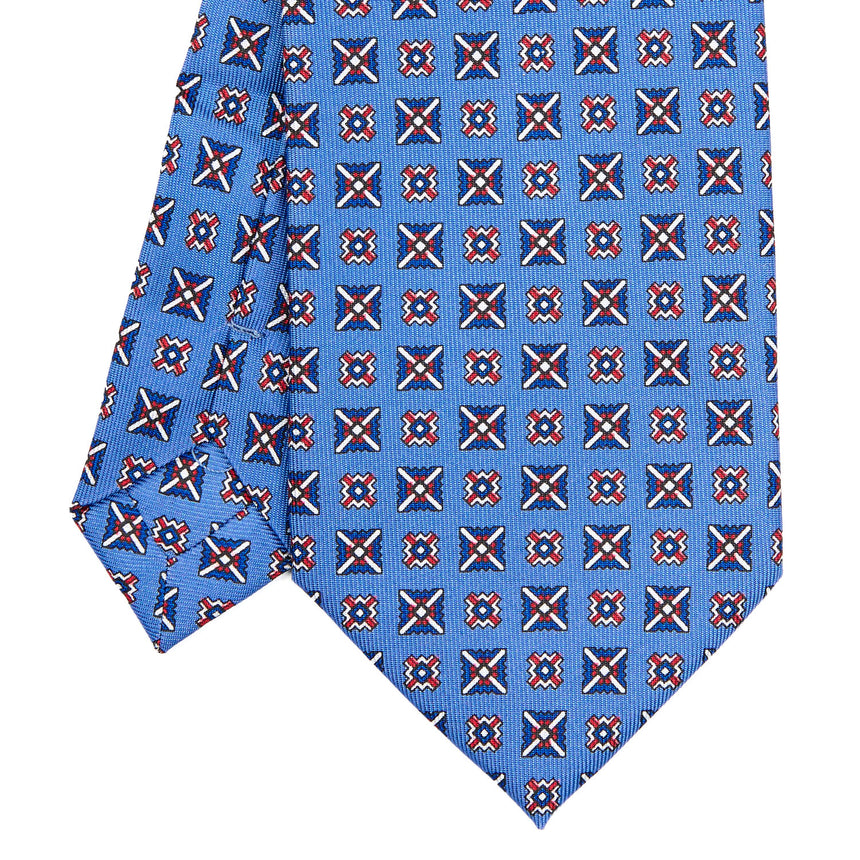 POWDER BLUE EXTRA LONG SILK TIE