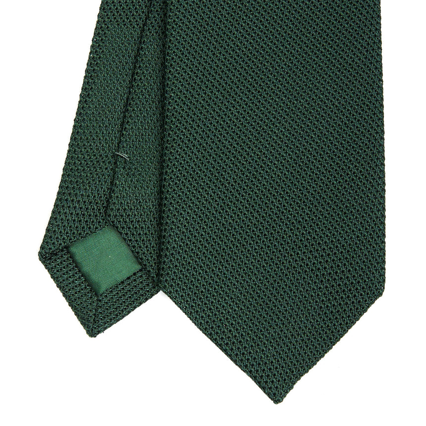 CRAVATTA SARTORIALE VERDE SCURO