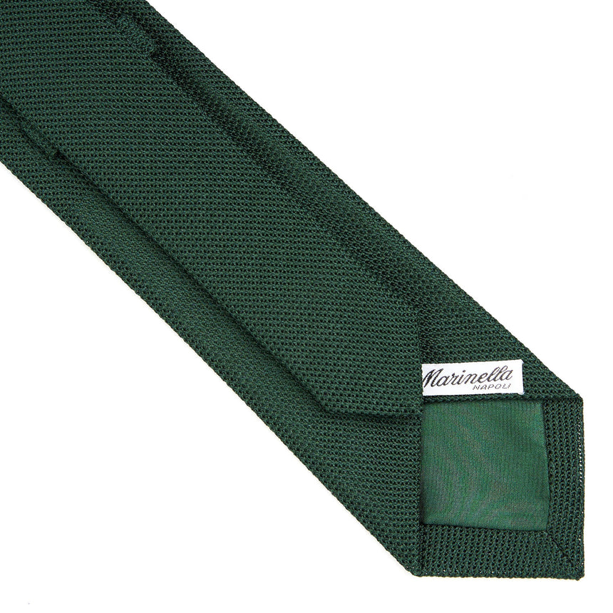 CRAVATTA SARTORIALE VERDE SCURO