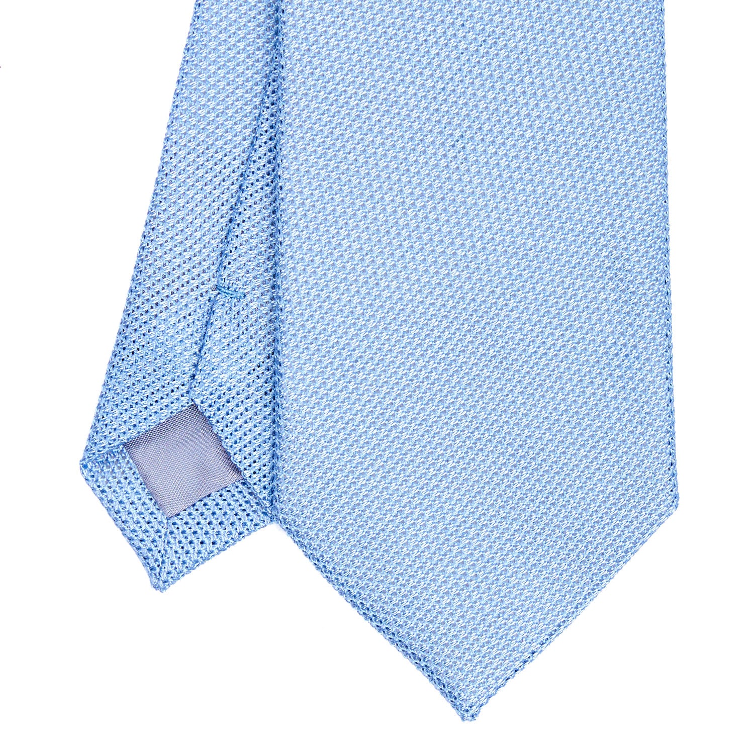solid light blue tie