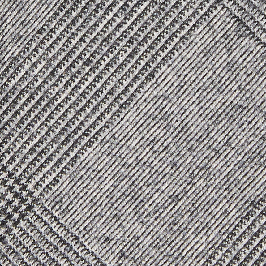 CRAVATTA CLASSICA IN LANA SFODERATA GRIGIO CHIARO