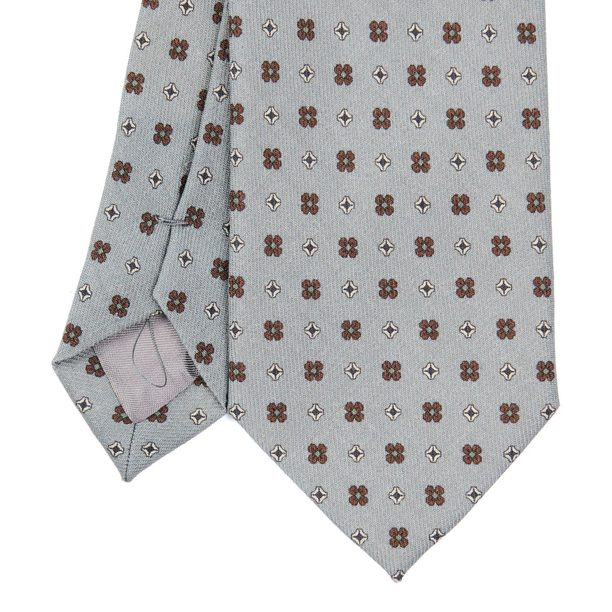 LIGHT GREY CLASSIC WOOL TIE