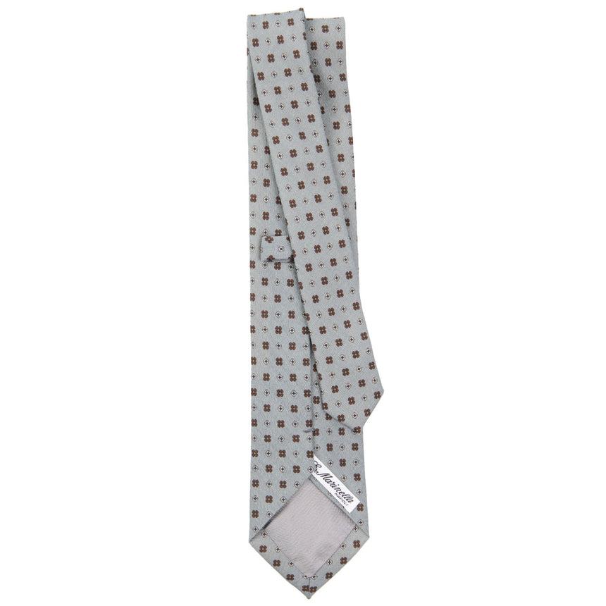 LIGHT GREY CLASSIC WOOL TIE
