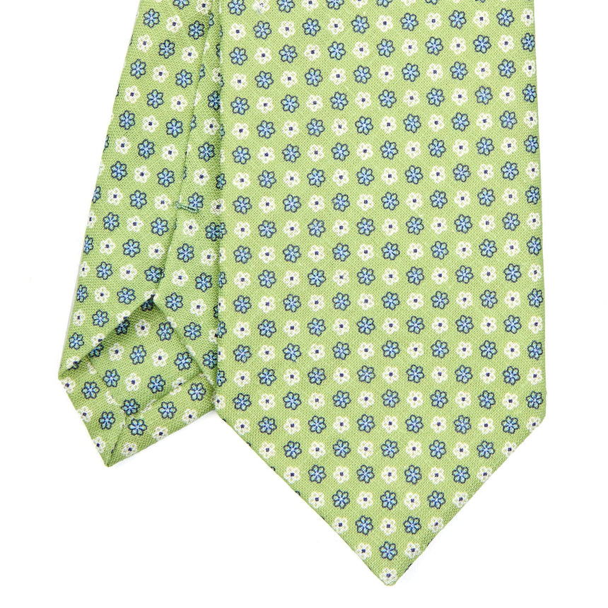 LIGHT GREEN SARTORIAL LINEN TIE