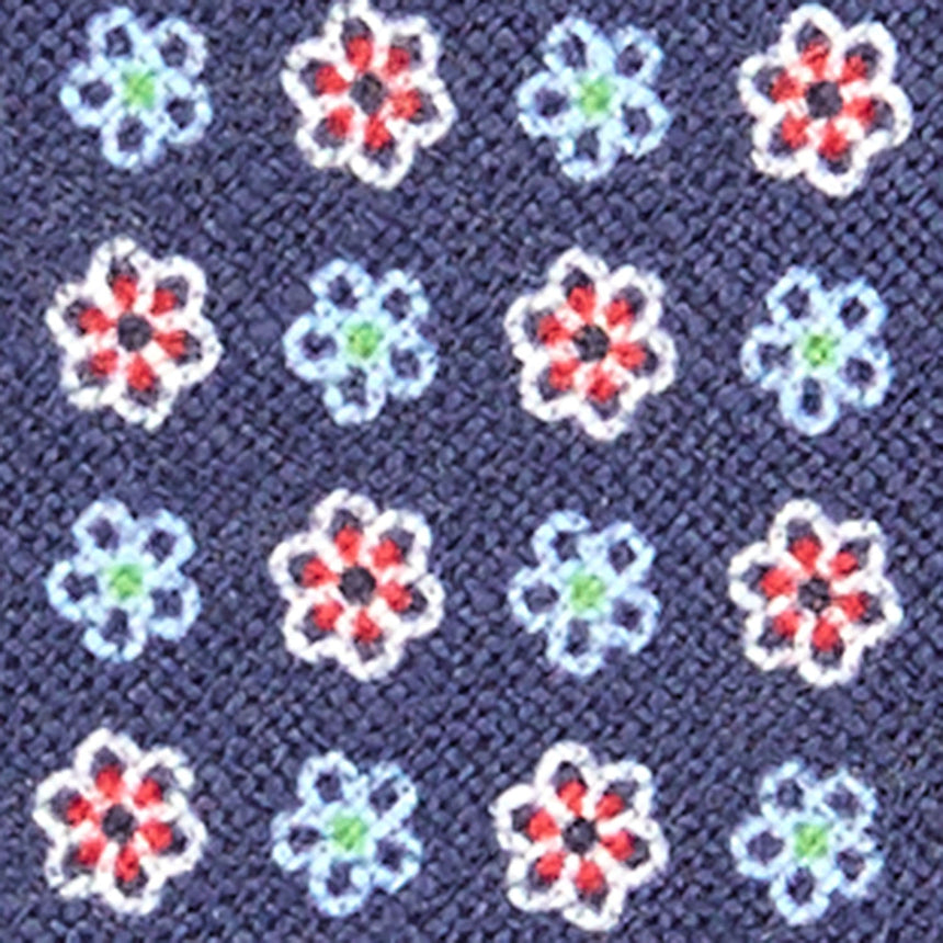 BLUE SARTORIAL LINEN TIE