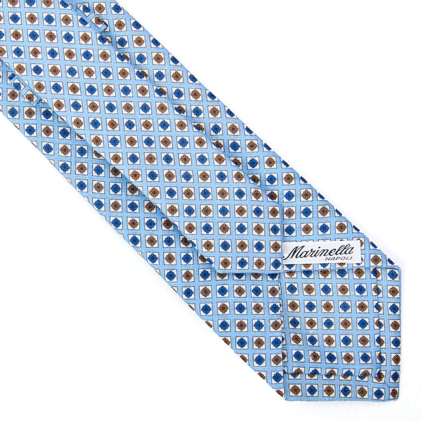 LIGHT BLUE SARTORIAL LINEN TIE