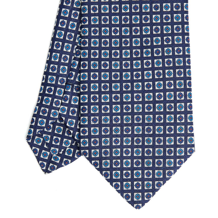 BLUE SARTORIAL LINEN TIE