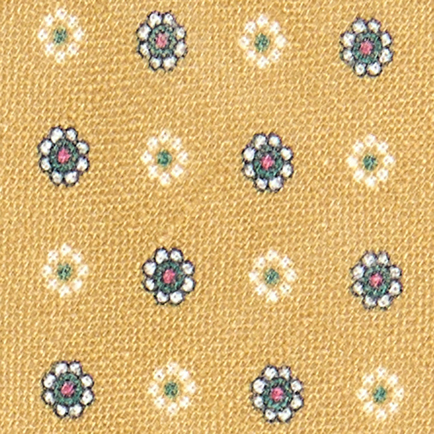 CRAVATTA SARTORIALE IN LINO BEIGE