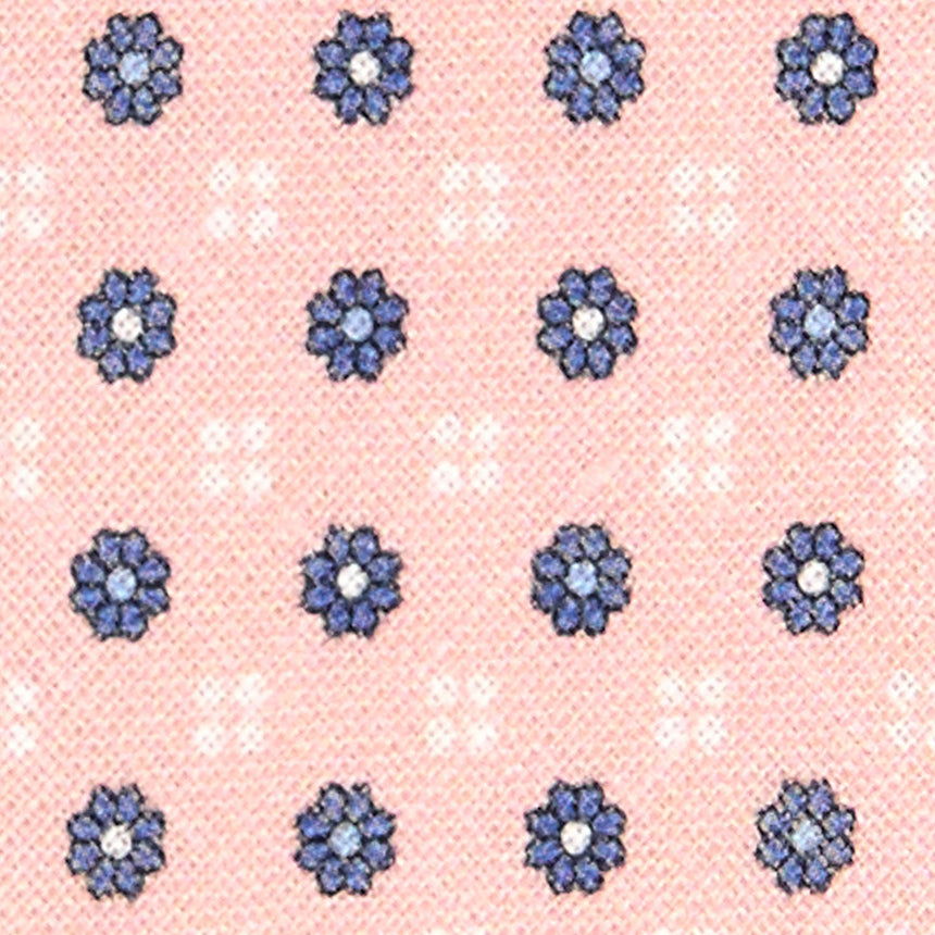 CRAVATTA SARTORIALE IN LINO ROSA