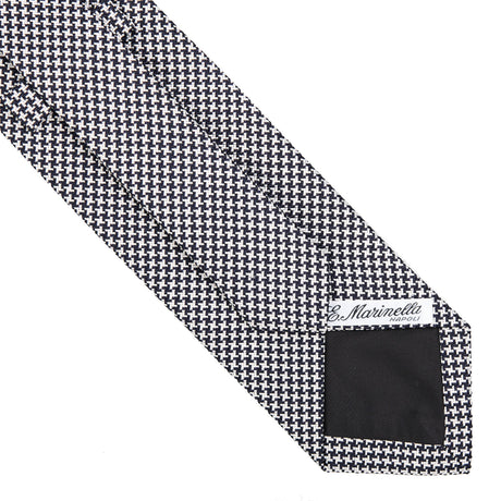 DARK BLUE SARTORIAL JACQUARD SILK TIE