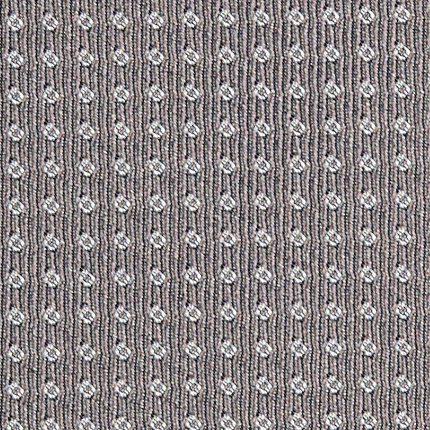 LIGHT GREY CEREMONIAL JACQUARD SILK TIE