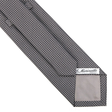 LIGHT GREY CEREMONIAL JACQUARD SILK TIE