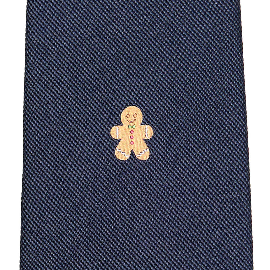 BLUE HOLIDAY JACQUARD SILK TIE