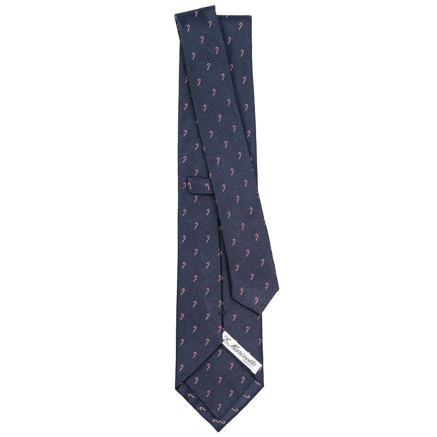 BLUE HOLIDAY JACQUARD SILK TIE