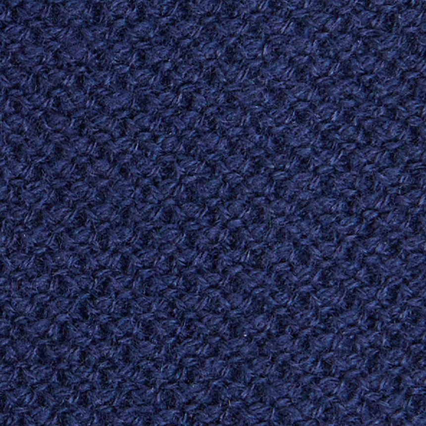 CRAVATTA TRICOT IN CASHMERE BLU SCURO