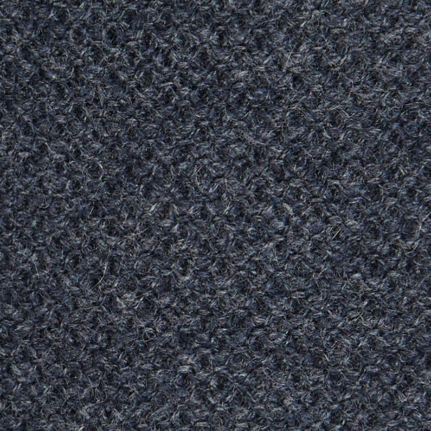 DARK GREY CASHMERE KNITTED TIE