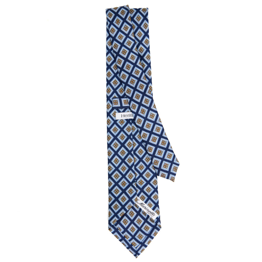 BLUE SILK TIE