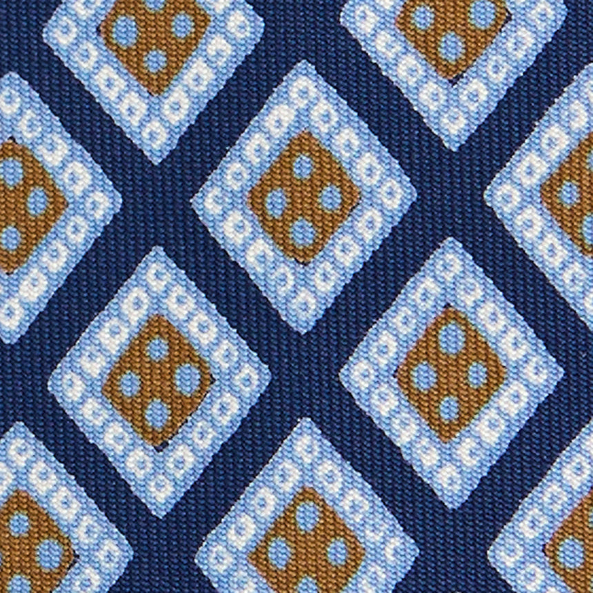 BLUE SILK TIE