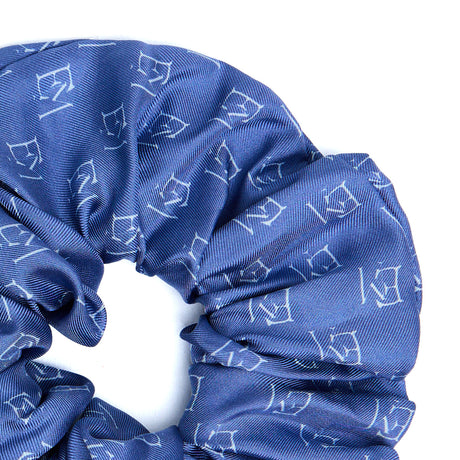 ELASTICO PER CAPELLI IN SETA BLU