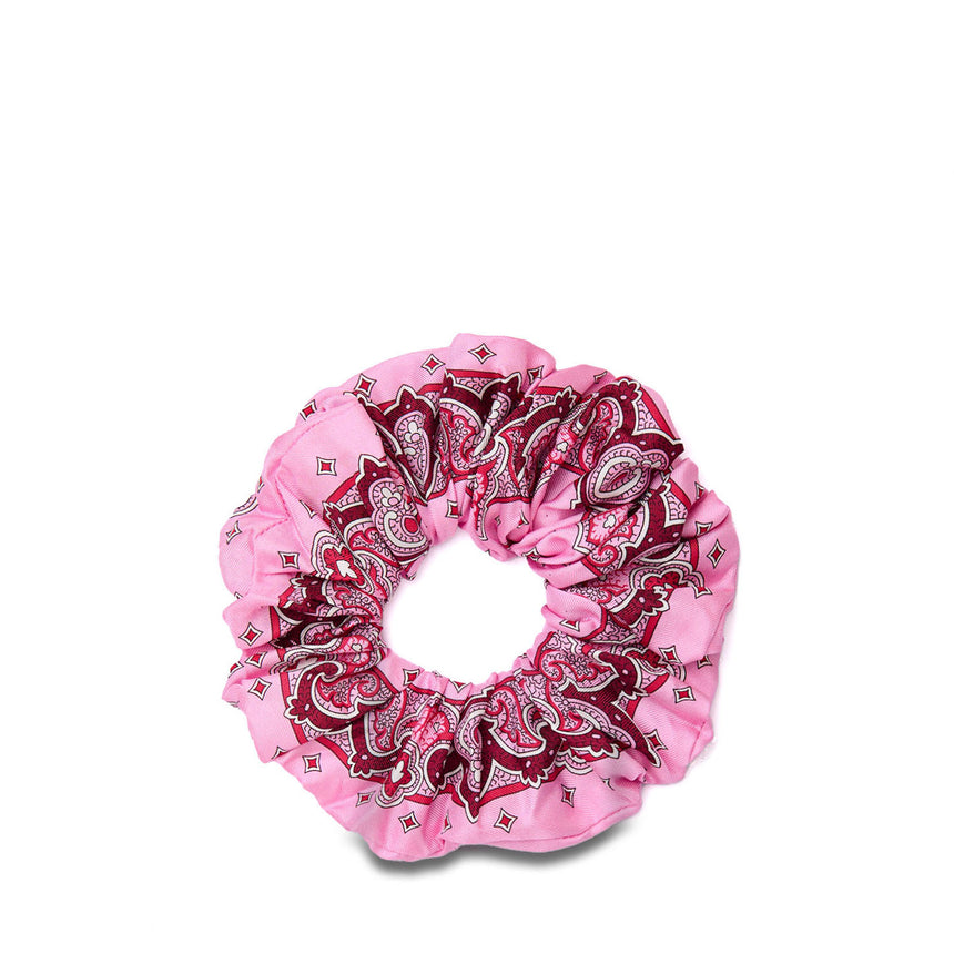 PINK SILK SCRUNCHIE
