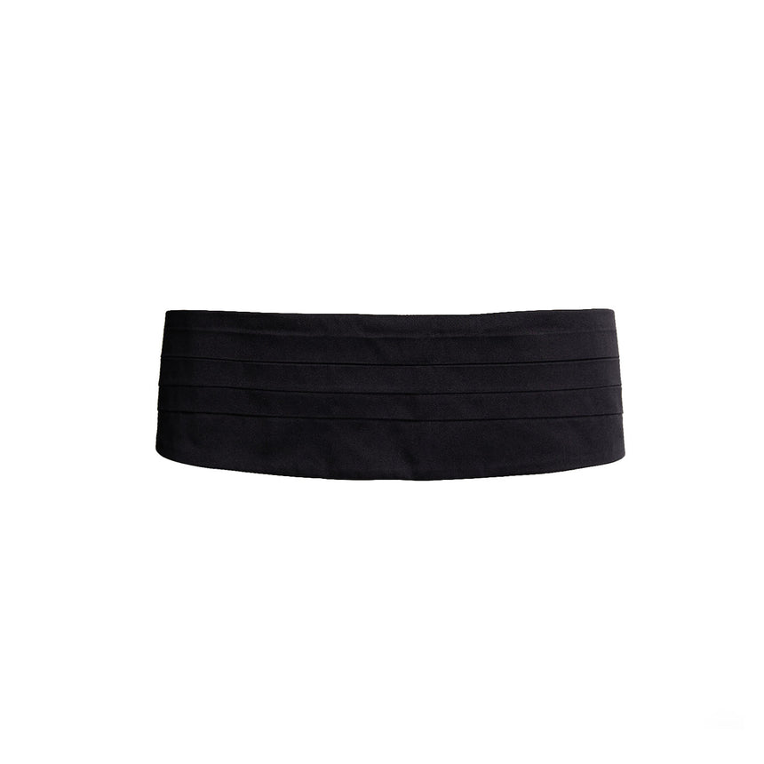 BLACK CUMMERBUND