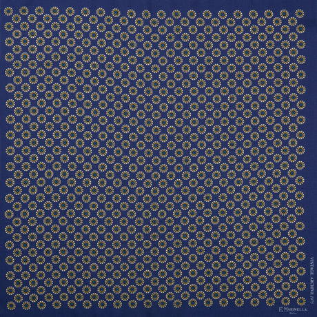 BLUE WOOL, CASHMERE AND SILK SCARF 65