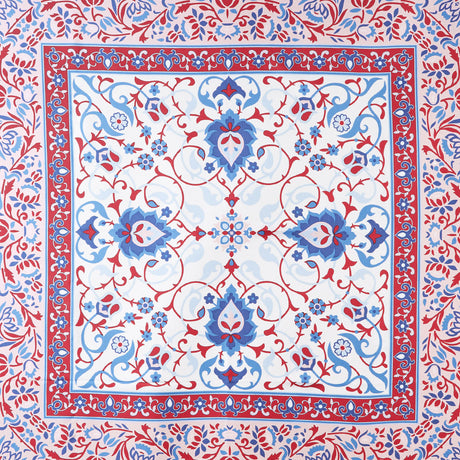 FOULARD IN SETA 90 BLU