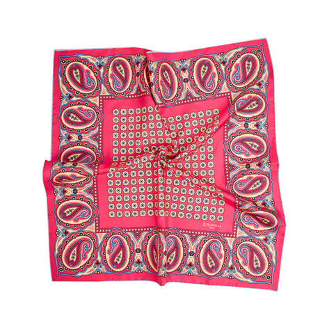 FOULARD 65 IN SETA FUCSIA