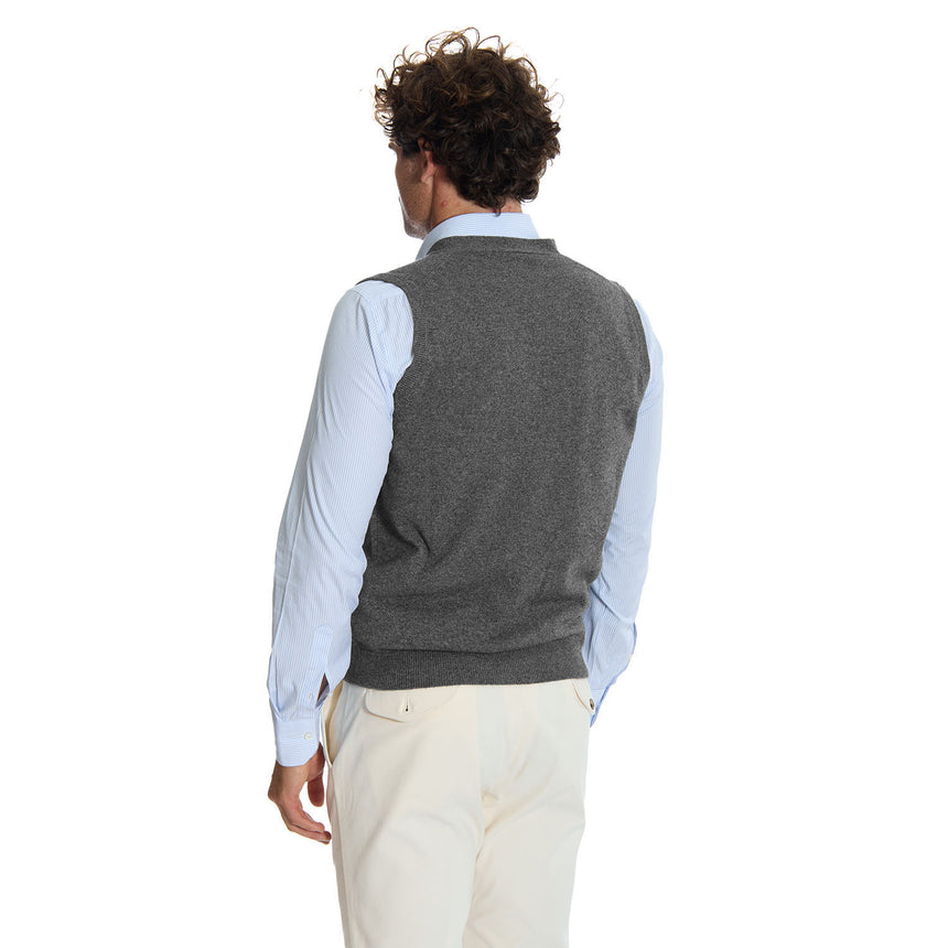 GILET GRIGIO SCURO