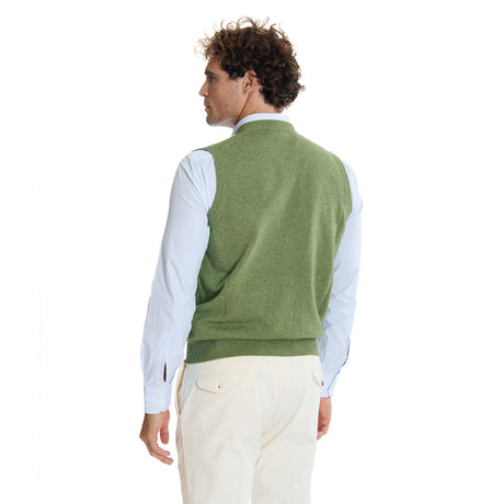 GILET VERDE CHIARO