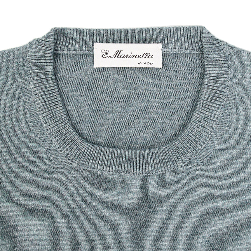PETROL GREEN CREWNECK SWEATER