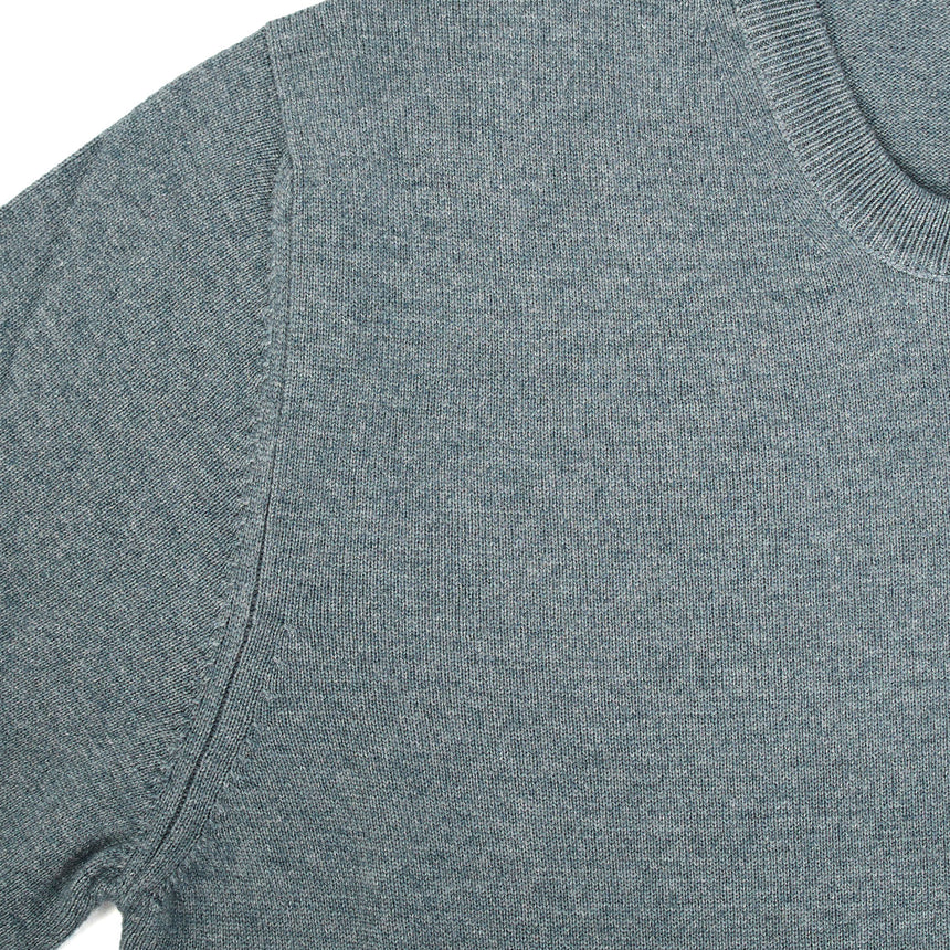 PETROL GREEN CREWNECK SWEATER