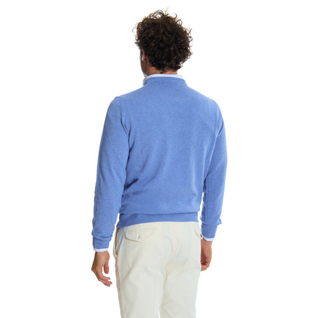 LIGHT BLUE CREWNECK SWEATER