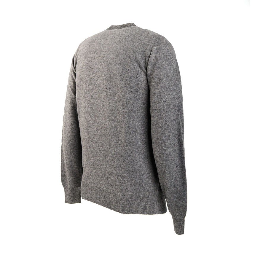 LIGHT GREY CREWNECK SWEATER