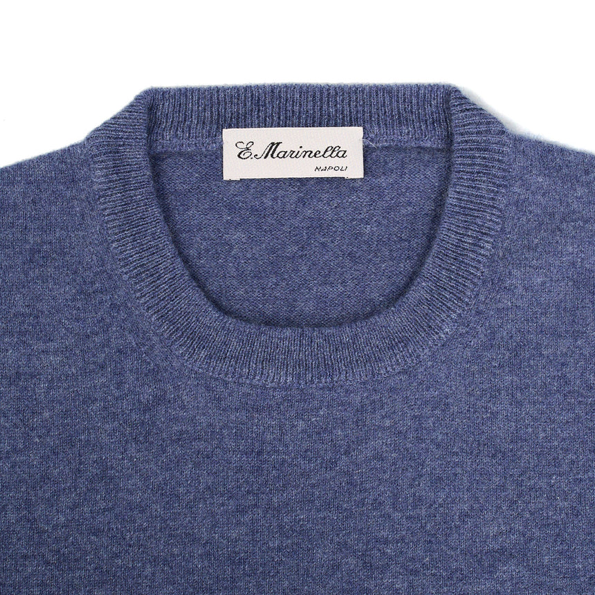 BLUE CREWNECK SWEATER