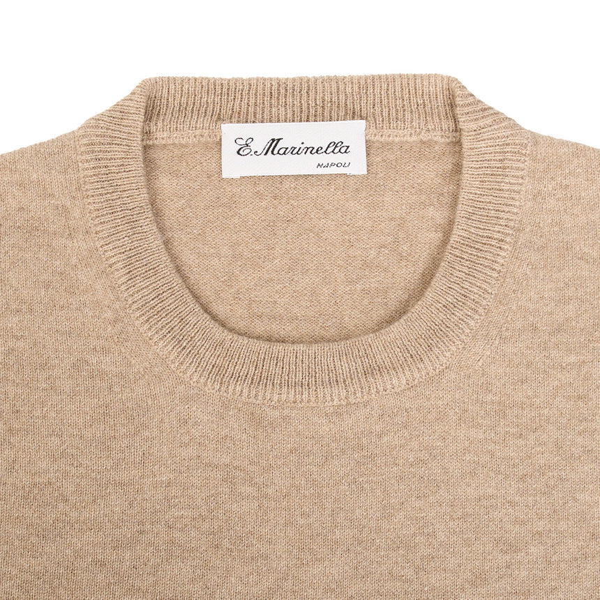 MAGLIONE GIROCOLLO BEIGE