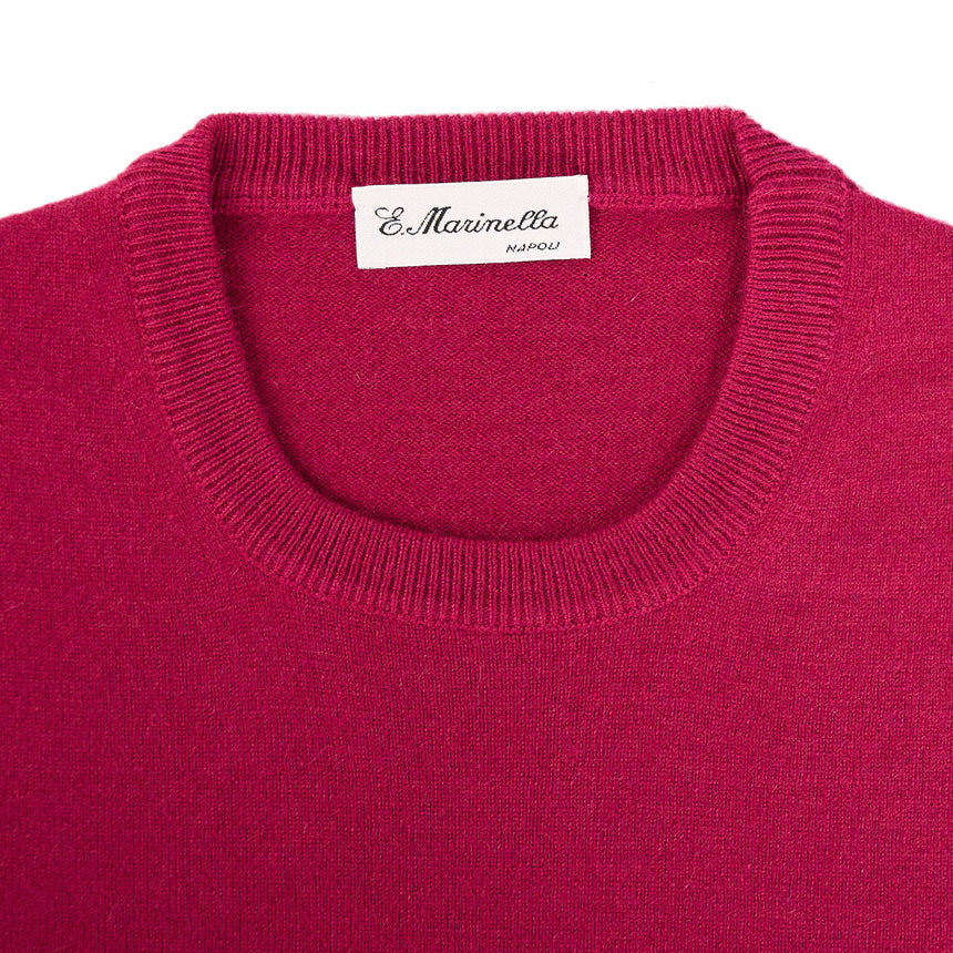MAGLIONE GIROCOLLO BORDEAUX