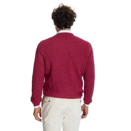BURGUNDY CREWNECK SWEATER