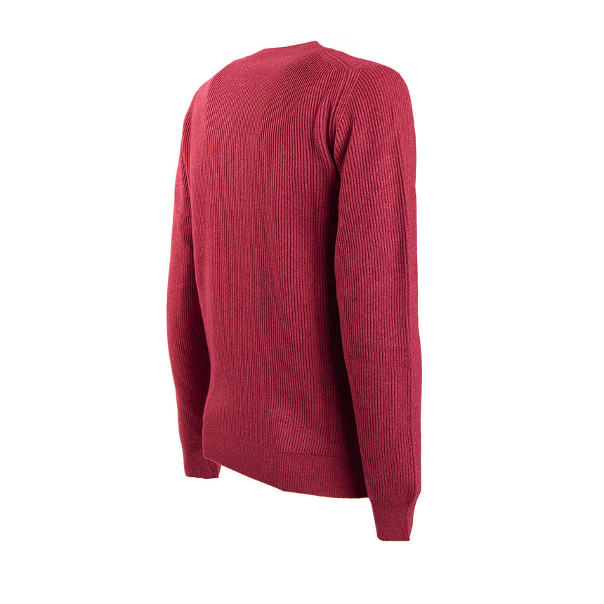 BURGUNDY CREWNECK SWEATER