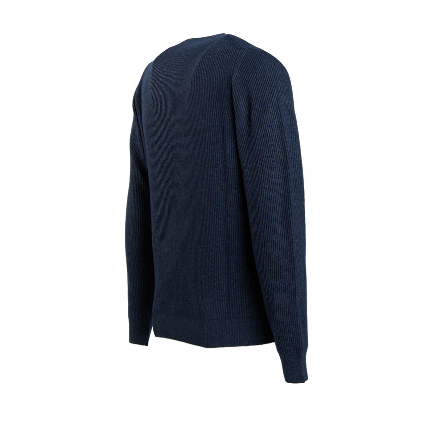 DARK BLUE CREWNECK SWEATER