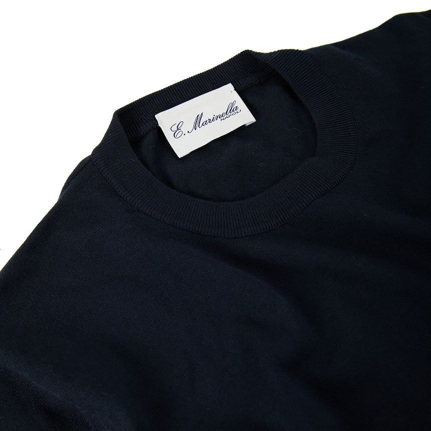 DARK BLUE CREWNECK PULLOVER
