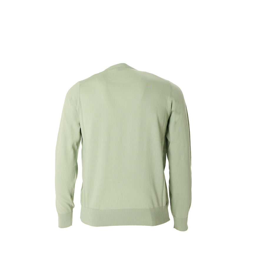 LIGHT GREEN CREWNECK PULLOVER