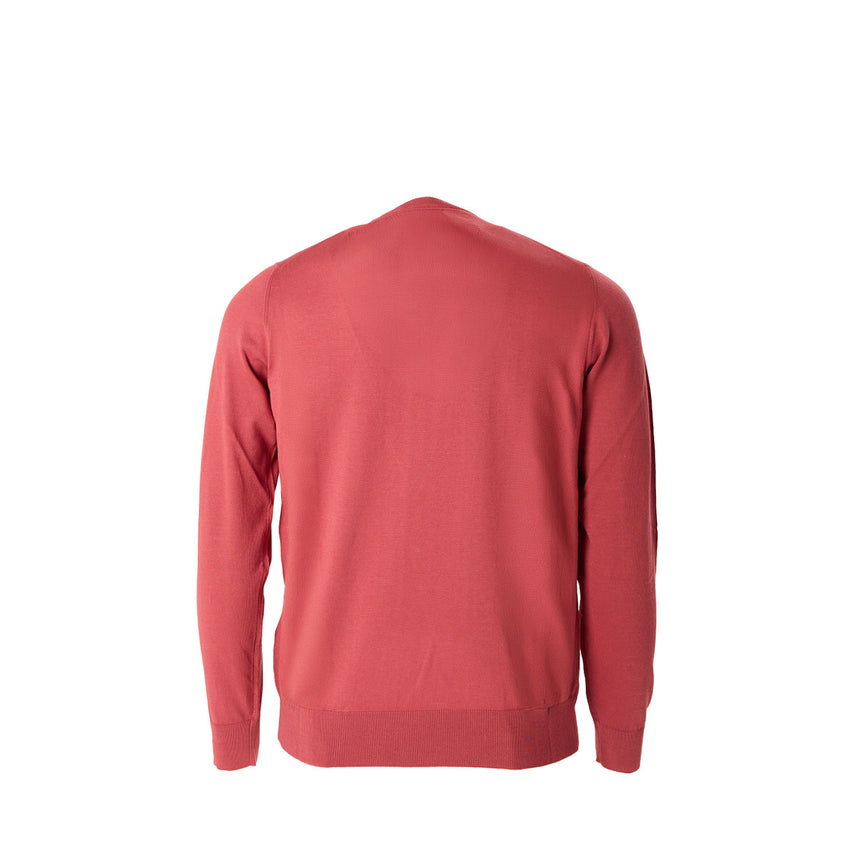 BURGUNDY CREWNECK PULLOVER