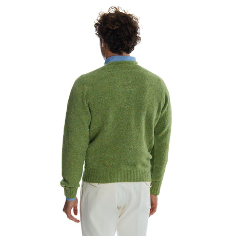 PULLOVER SHETLAND VERDE