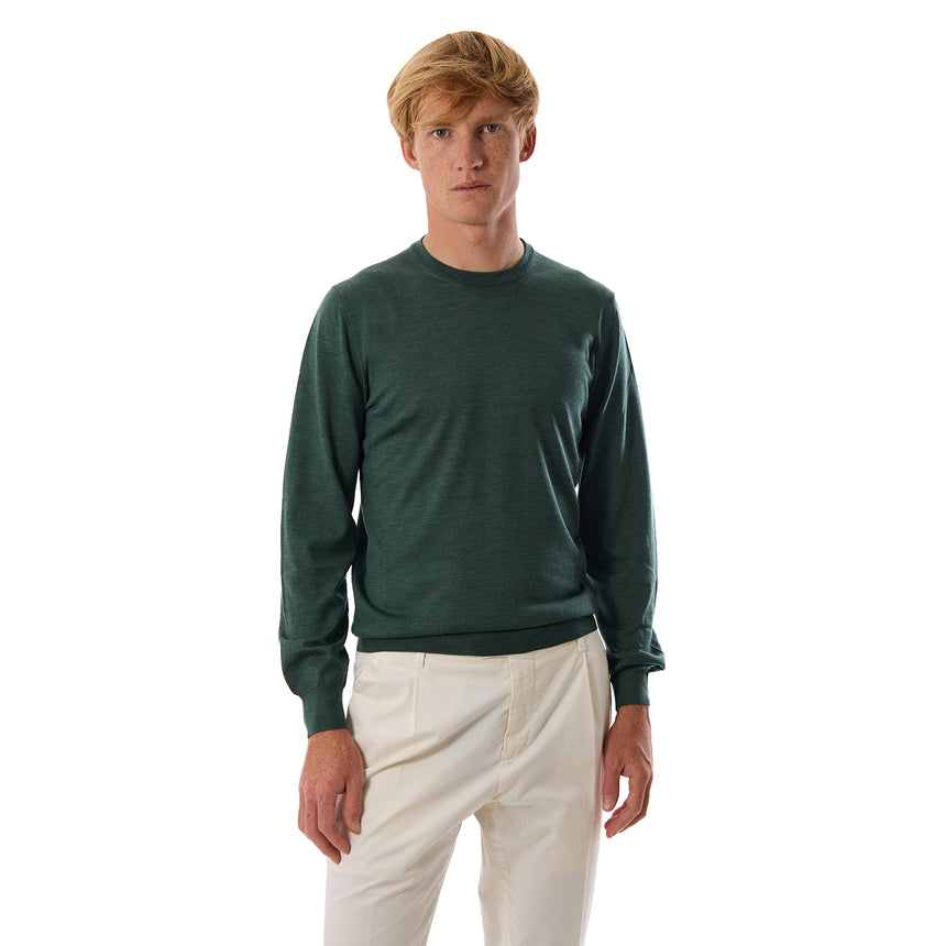 FOUR SEASONS GREEN SWEATER