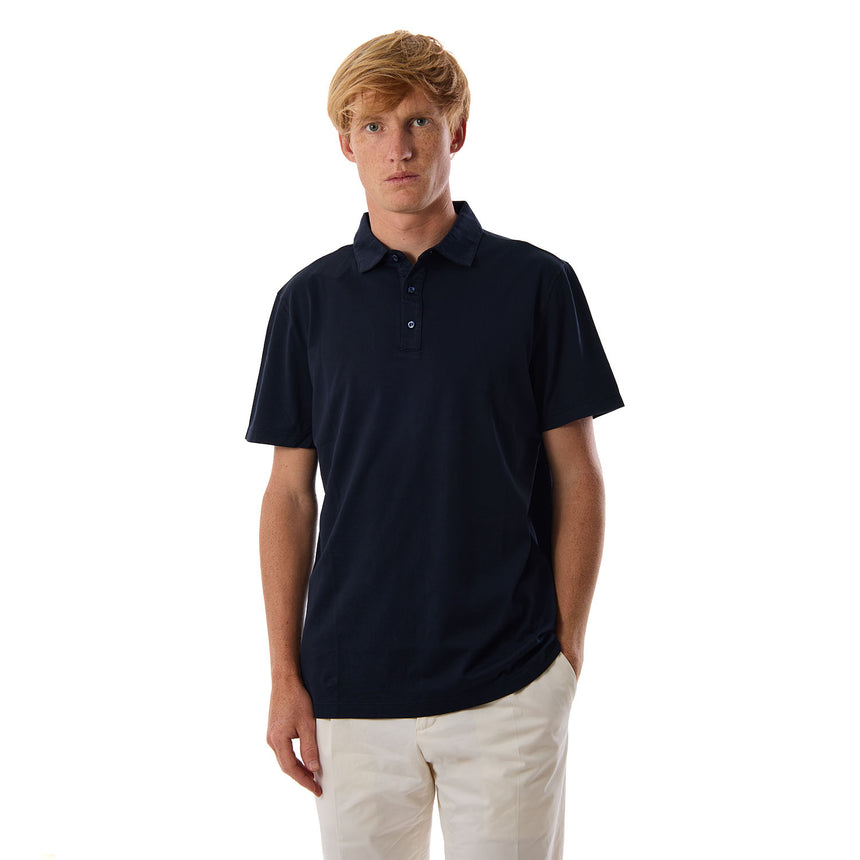 POLO MANICA CORTA BLU SCURO