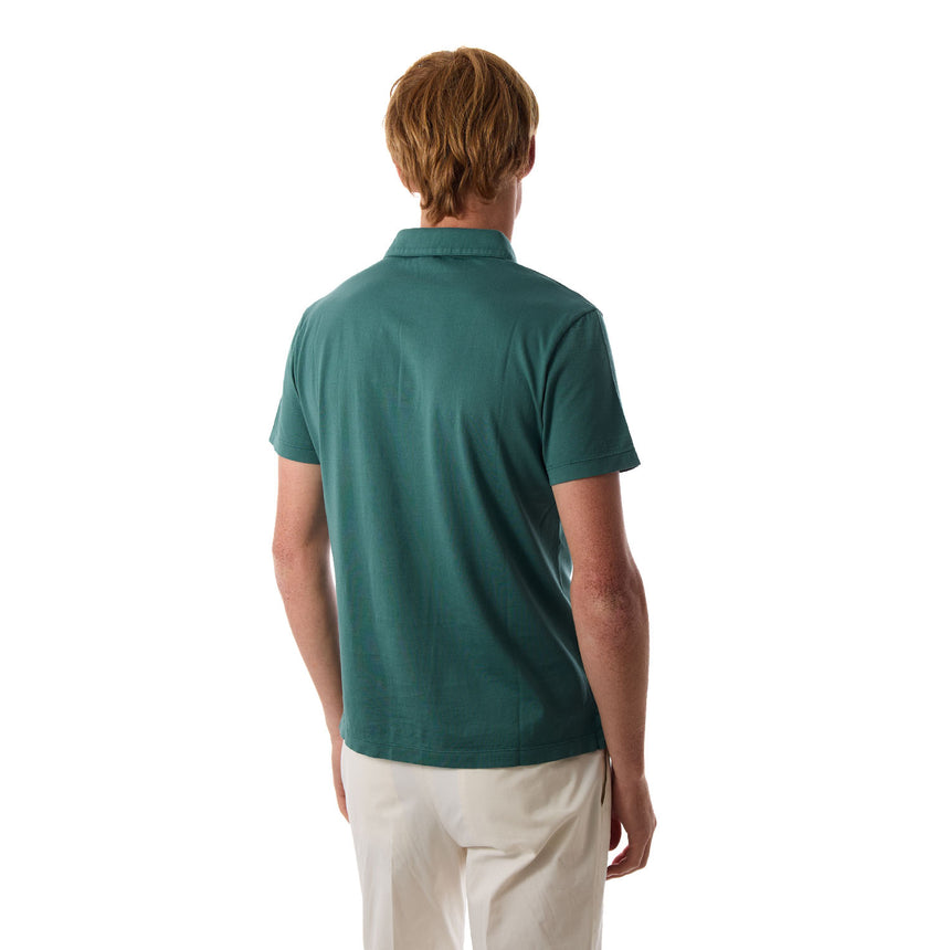 POLO MANICA CORTA VERDE SCURO